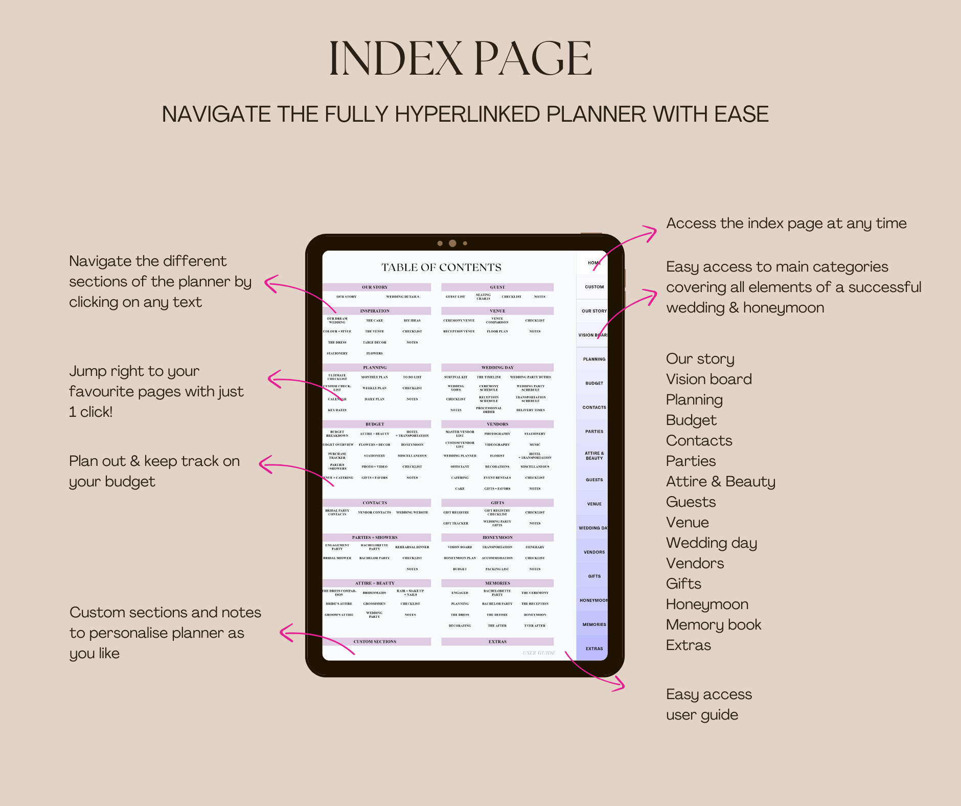 The Ultimate Digital Wedding Planner (Periwinkle)