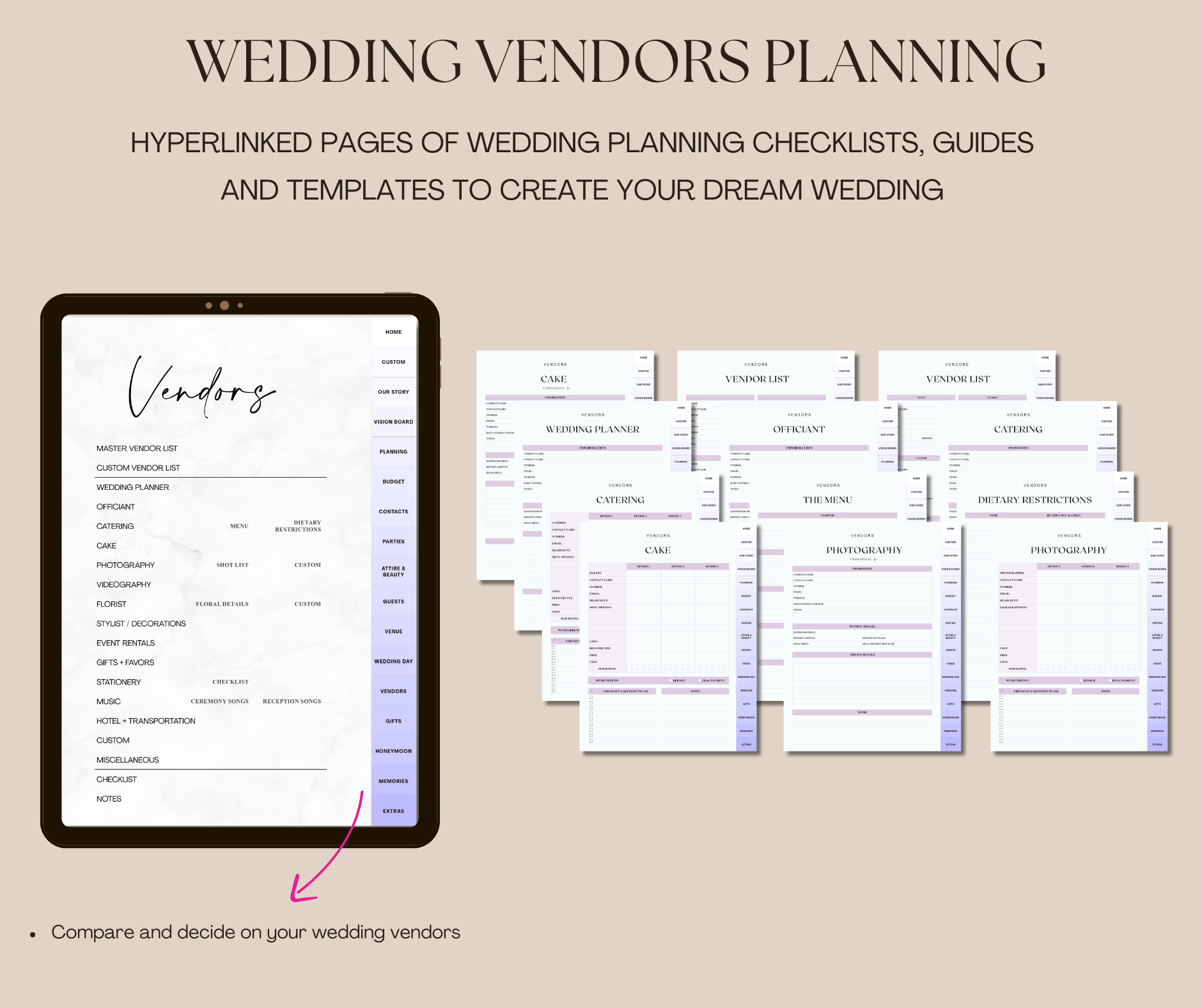 The Ultimate Digital Wedding Planner (Periwinkle)