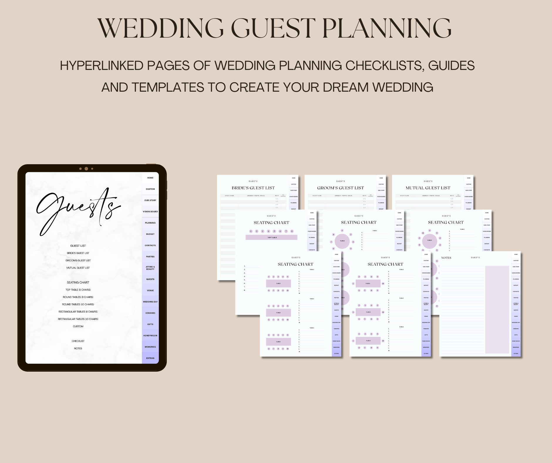 The Ultimate Digital Wedding Planner (Periwinkle)